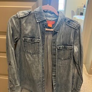 Joe Fresh Light Blue Denim Shirt